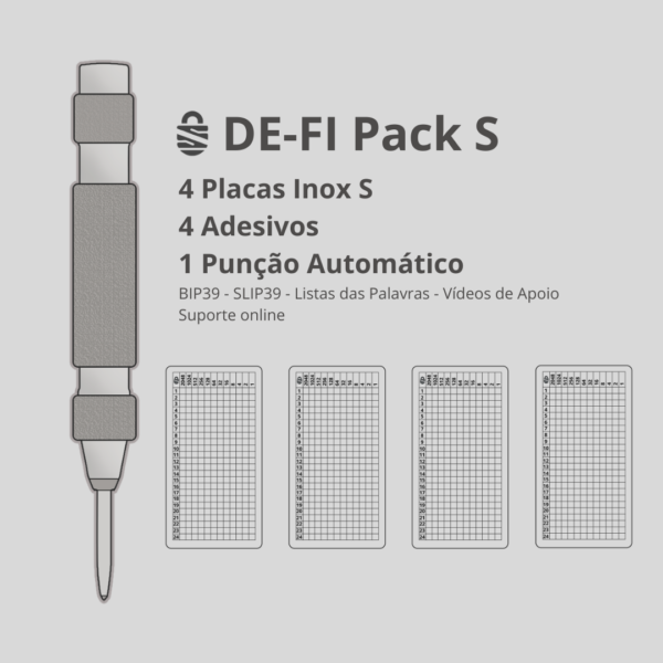 Defi Pack - 4 Carteiras + Punção Automático | Aço Inox - Image 2