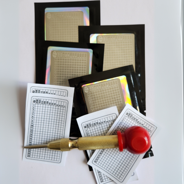 Defi Pack - 4 Carteiras + Punção Automático | Aço Inox - Image 9